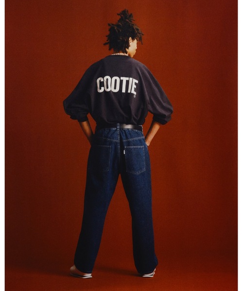 COOTIE PRODUCTIONS（クーティープロダクションズ）の「AD Processing Oversized L/S Tee（Tシャツ/カットソー・メンズ・ブラック/ブルー系その他2・LARGE/X-LARGE/MEDIUM/SMALL）」の3枚目の写真