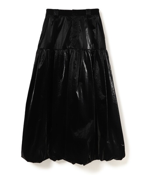 Ray BEAMS（レイビームス）の「グロッシー バルーン スカート（スカート・レディース・ブラック/ホワイト・0/1）」の14枚目の写真