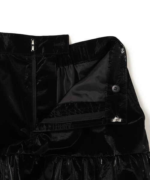 Ray BEAMS（レイビームス）の「グロッシー バルーン スカート（スカート・レディース・ブラック/ホワイト・0/1）」の18枚目の写真