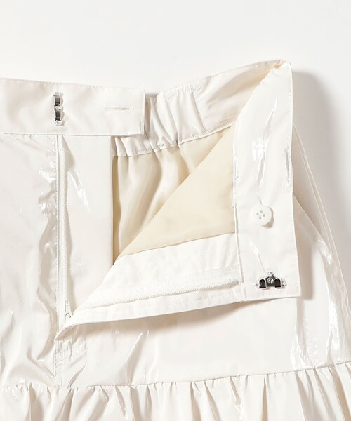 Ray BEAMS（レイビームス）の「グロッシー バルーン スカート（スカート・レディース・ブラック/ホワイト・0/1）」の21枚目の写真