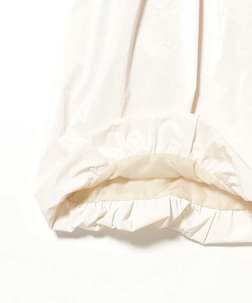 Ray BEAMS（レイビームス）の「グロッシー バルーン スカート（スカート・レディース・ブラック/ホワイト・0/1）」の22枚目の写真