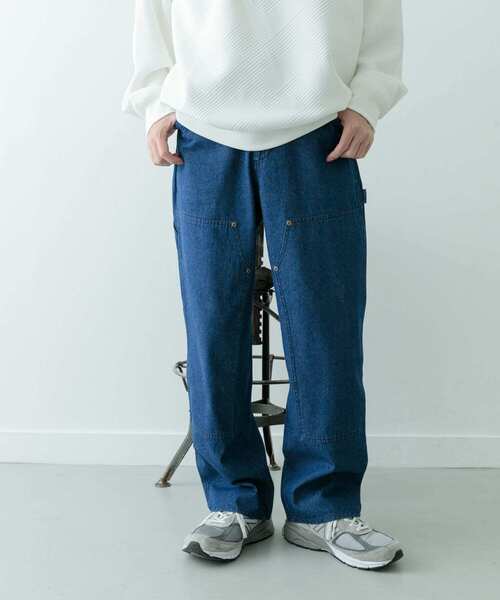 ITEMS URBANRESEARCH(アイテムズ アーバンリサーチ)の「ダブルニー コットンワークパンツ(その他パンツ・メンズ・ブルー系その他/ブラウン/ブラック・MEDIUM/LARGE)」の10枚目の写真