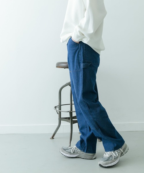ITEMS URBANRESEARCH(アイテムズ アーバンリサーチ)の「ダブルニー コットンワークパンツ(その他パンツ・メンズ・ブルー系その他/ブラウン/ブラック・MEDIUM/LARGE)」の12枚目の写真