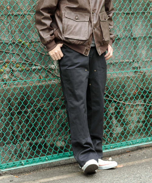 ITEMS URBANRESEARCH(アイテムズ アーバンリサーチ)の「ダブルニー コットンワークパンツ(その他パンツ・メンズ・ブルー系その他/ブラウン/ブラック・MEDIUM/LARGE)」の15枚目の写真