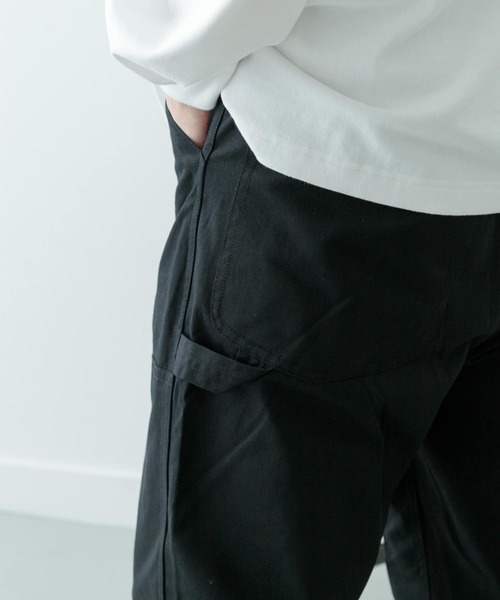 ITEMS URBANRESEARCH(アイテムズ アーバンリサーチ)の「ダブルニー コットンワークパンツ(その他パンツ・メンズ・ブルー系その他/ブラウン/ブラック・MEDIUM/LARGE)」の16枚目の写真