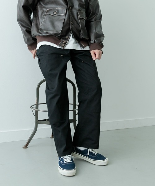 ITEMS URBANRESEARCH(アイテムズ アーバンリサーチ)の「ダブルニー コットンワークパンツ(その他パンツ・メンズ・ブルー系その他/ブラウン/ブラック・MEDIUM/LARGE)」の19枚目の写真