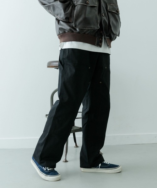 ITEMS URBANRESEARCH(アイテムズ アーバンリサーチ)の「ダブルニー コットンワークパンツ(その他パンツ・メンズ・ブルー系その他/ブラウン/ブラック・MEDIUM/LARGE)」の20枚目の写真
