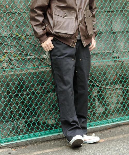 ITEMS URBANRESEARCH(アイテムズ アーバンリサーチ)の「ダブルニー コットンワークパンツ(その他パンツ・メンズ・ブルー系その他/ブラウン/ブラック・MEDIUM/LARGE)」の22枚目の写真