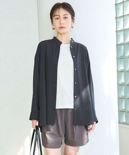 UNFILO（アンフィーロ）の「【吸水速乾/接触冷感】ラッシュガード ショートパンツ（ラッシュガード・レディース・ブラック系/グレー系・SMALL/MEDIUM）」の16枚目の写真