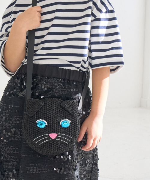 ゆるり セール】【KIDS】【Casselini/キャセリーニ】ネコモチーフバッグ