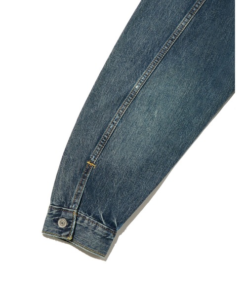 Levi's(リーバイス)の「Levi's/リーバイス TYPE II トラッカージャケット ミディアムインディゴ(デニムジャケット・メンズ・インディゴブルー・S/M/L/XL)」の5枚目の写真