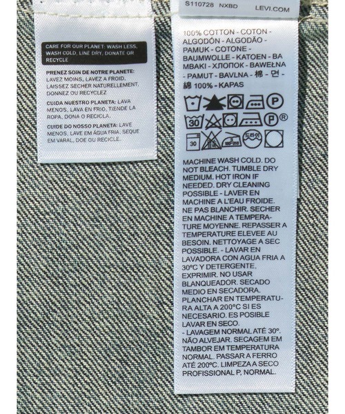 Levi's(リーバイス)の「Levi's/リーバイス TYPE II トラッカージャケット ミディアムインディゴ(デニムジャケット・メンズ・インディゴブルー・S/M/L/XL)」の8枚目の写真