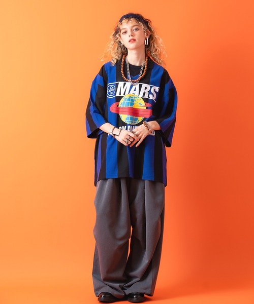 an meets zakka(アンミツザッカ)の「an meets zakka スクエアスティックフープメタルピアス(ピアス(両耳用)・レディース・ブラック/シルバー/ゴールド・FREE)」の5枚目の写真