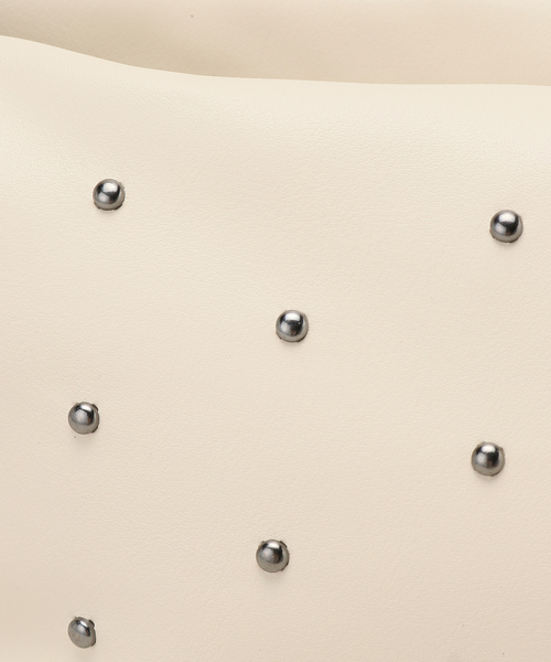 HVISK（ヴィスク）の「HVISK/ ヴィスク GIL METAL STUDS BAG（ハンドバッグ・レディース・ホワイト・FREE）」の12枚目の写真