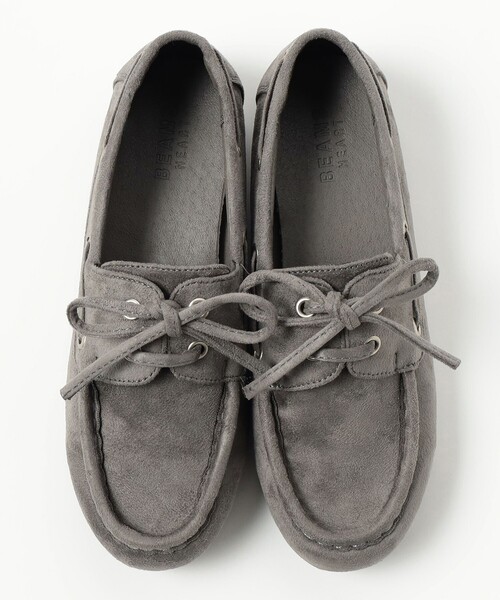 BEAMS HEART（ビームスハート）の「デッキモカシン（22.5～24.5cm）（モカシン/デッキシューズ・レディース・グレー/ブラック/ブラウン・MEDIUM/LARGE/SMALL）」の13枚目の写真