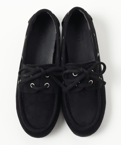 BEAMS HEART（ビームスハート）の「デッキモカシン（22.5～24.5cm）（モカシン/デッキシューズ・レディース・グレー/ブラック/ブラウン・MEDIUM/LARGE/SMALL）」の19枚目の写真