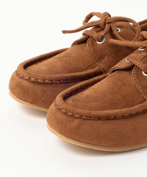 BEAMS HEART（ビームスハート）の「デッキモカシン（22.5～24.5cm）（モカシン/デッキシューズ・レディース・グレー/ブラック/ブラウン・MEDIUM/LARGE/SMALL）」の22枚目の写真