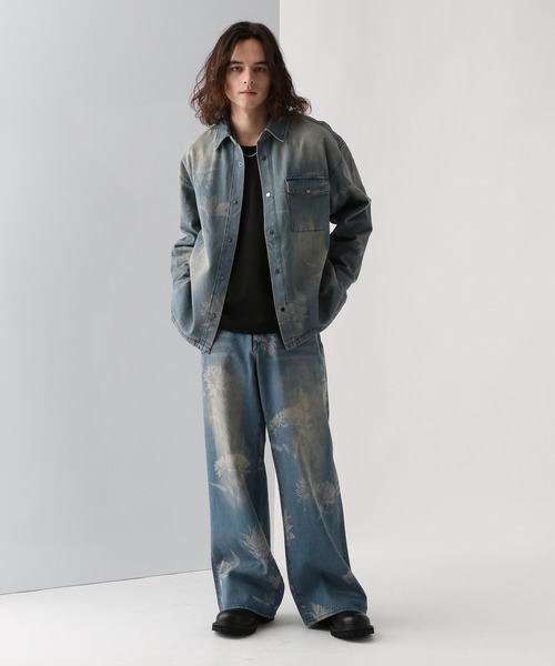 Levi's フラワープリント デニムパンツ ESTNATION（エストネーション）の「GANNI×LEVIS / フラワー