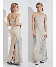 EVRIS | デニムベアロングワンピース(ワンピース)