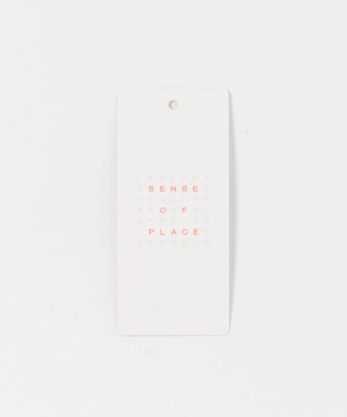 SENSE OF PLACE by URBAN RESEARCH(センスオブプレイスバイアーバンリサーチ)の「ポンチカーブパンツ(その他パンツ・レディース・ブラック/チャコールグレー/アイボリー・SMALL/MEDIUM)」の4枚目の写真