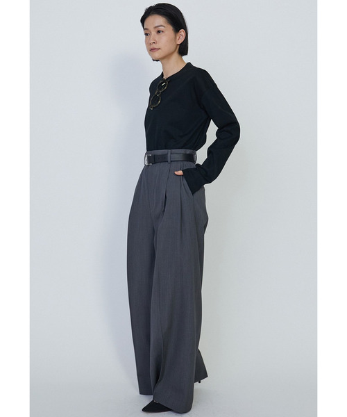 1er Arrondissement（プルミエアロンディスモン）の「バックプリントロングTシャツ（Tシャツ/カットソー・レディース・ブラック系その他3/オフホワイト・FREE）」の19枚目の写真