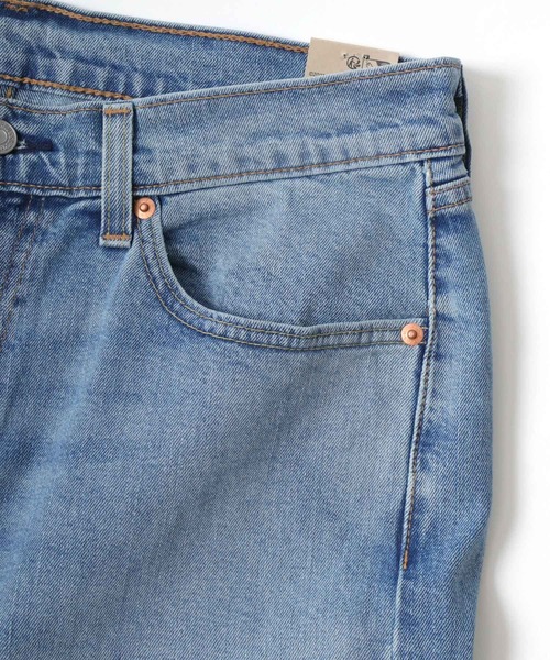Levi's（リーバイス）の「Levi's/リーバイス 505 REGULAR/レギュラーフィット ジーンズ/ヴィンテージウォッシュ レギュラーストレート ストレッチ デニムパンツ（デニムパンツ・メンズ・ダークインディゴブルー/ライトインディゴブルー/サックスブルー/インディゴブルー・30inch/31inch/32inch/33inch/34inch/36inch）」の14枚目の写真