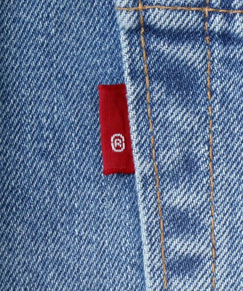 Levi's（リーバイス）の「Levi's/リーバイス 505 REGULAR/レギュラーフィット ジーンズ/ヴィンテージウォッシュ レギュラーストレート ストレッチ デニムパンツ（デニムパンツ・メンズ・ダークインディゴブルー/ライトインディゴブルー/サックスブルー/インディゴブルー・30inch/31inch/32inch/33inch/34inch/36inch）」の9枚目の写真