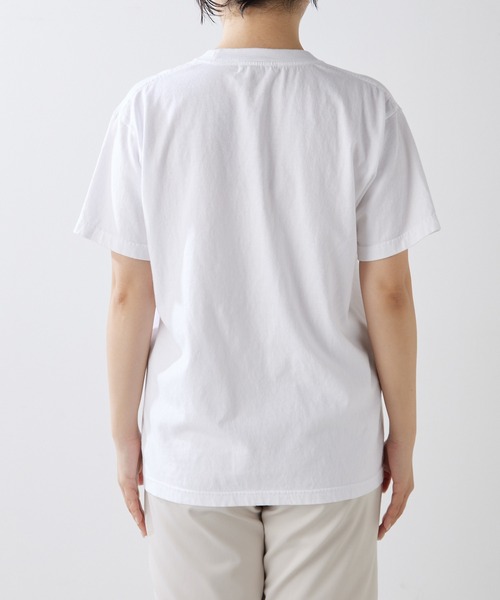 Whim Gazette（ウィムガゼット）の「ナンバリングTシャツ（Tシャツ/カットソー・レディース・ネイビー/オフホワイト/レッド・FREE）」の5枚目の写真