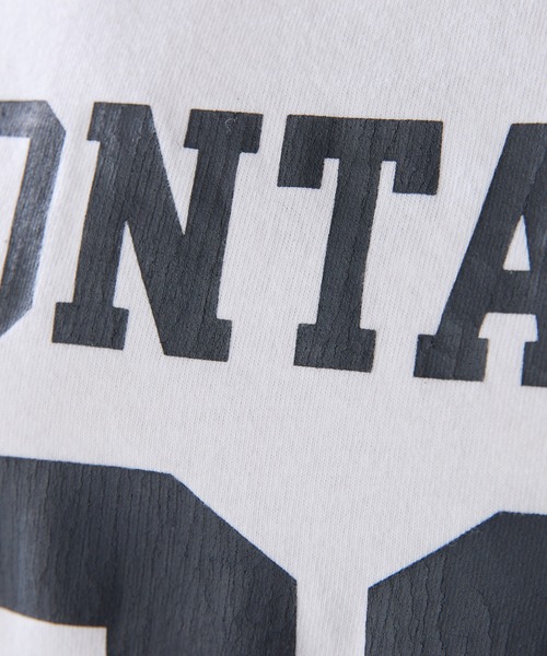 Whim Gazette（ウィムガゼット）の「ナンバリングTシャツ（Tシャツ/カットソー・レディース・ネイビー/オフホワイト/レッド・FREE）」の9枚目の写真