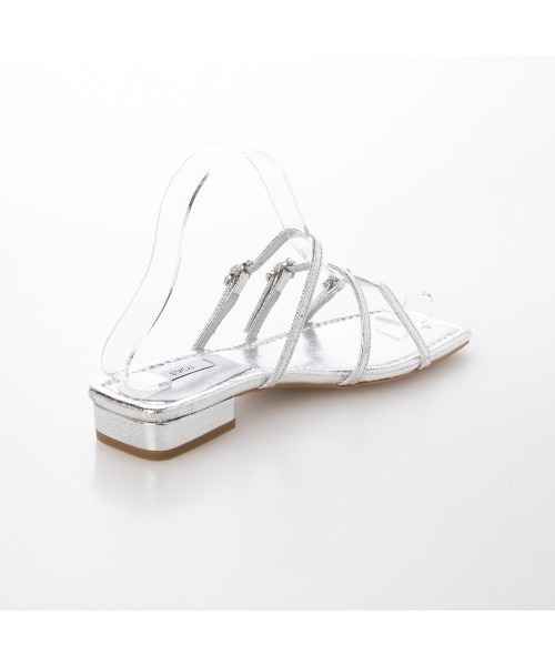 EVOL(イーボル)の「【クッション入り・柔らかい】ハートフラットサンダル IY5739(サンダル・レディース・ブラック/ピンク/シルバー・LL/S/M/L)」の16枚目の写真