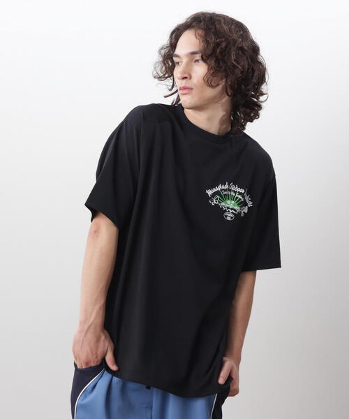 MANASTASH(マナスタッシュ)の「MANASTASH/マナスタッシュ/RE:POLY TEE TRAIL ATTACK(Tシャツ/カットソー・メンズ・ブラック/ホワイト/ブルー・XL/L/M/S)」の6枚目の写真