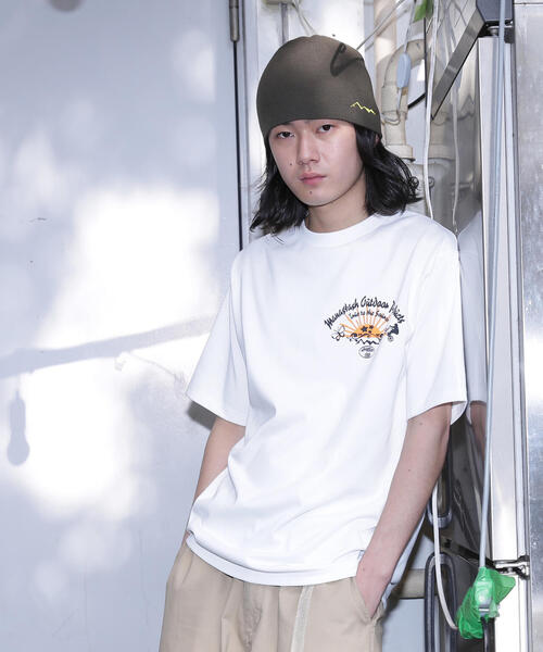 MANASTASH(マナスタッシュ)の「MANASTASH/マナスタッシュ/RE:POLY TEE TRAIL ATTACK(Tシャツ/カットソー・メンズ・ブラック/ホワイト/ブルー・XL/L/M/S)」の11枚目の写真