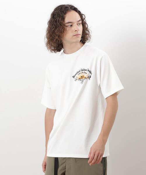MANASTASH(マナスタッシュ)の「MANASTASH/マナスタッシュ/RE:POLY TEE TRAIL ATTACK(Tシャツ/カットソー・メンズ・ブラック/ホワイト/ブルー・XL/L/M/S)」の15枚目の写真