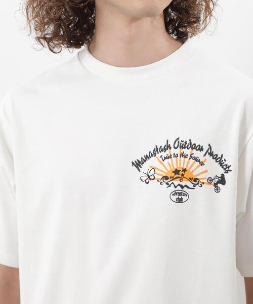 MANASTASH(マナスタッシュ)の「MANASTASH/マナスタッシュ/RE:POLY TEE TRAIL ATTACK(Tシャツ/カットソー・メンズ・ブラック/ホワイト/ブルー・XL/L/M/S)」の21枚目の写真