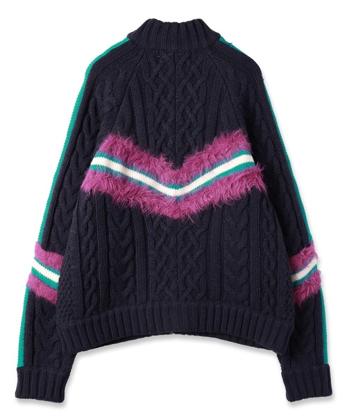 ALAN KNIT TRACK JACKET