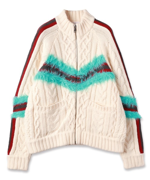ALAN KNIT TRACK JACKET