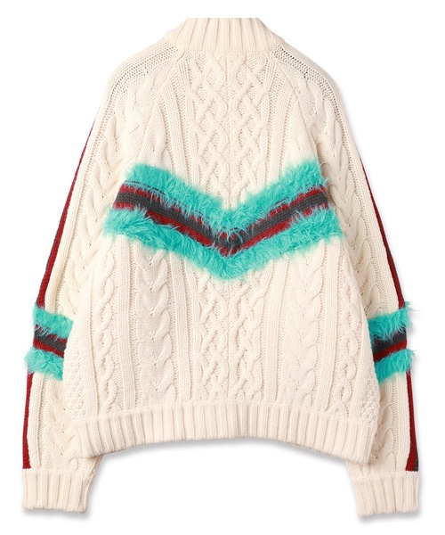 ALAN KNIT TRACK JACKET