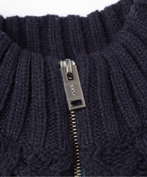 ALAN KNIT TRACK JACKET