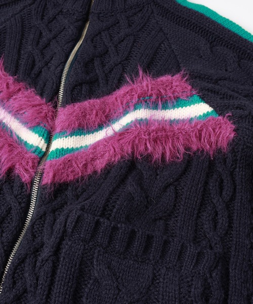 ALAN KNIT TRACK JACKET