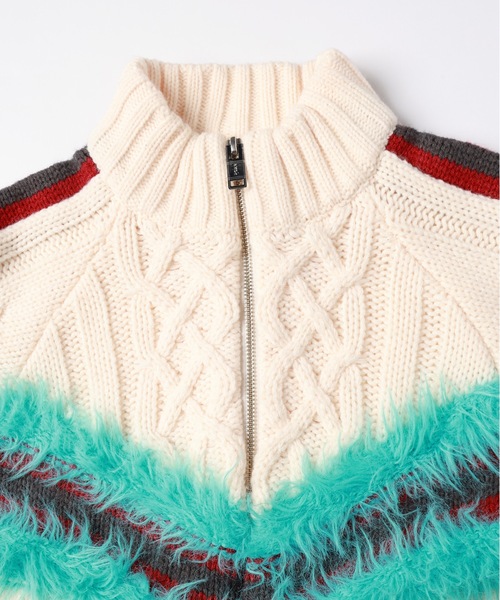 ALAN KNIT TRACK JACKET