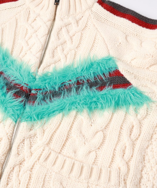 ALAN KNIT TRACK JACKET