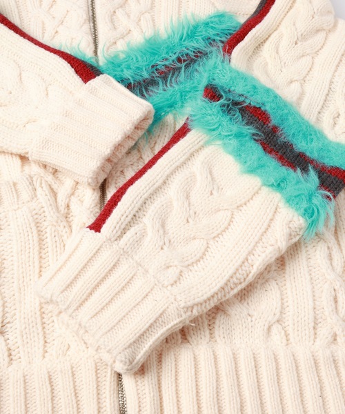 ALAN KNIT TRACK JACKET