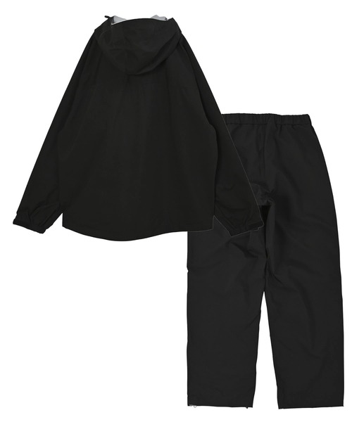 KiU(キウ)の「KiU/キウ RAIN SETUP(レインコート/ポンチョ・レディース・ライトグレー/ブラック/カーキ・LARGE/MEDIUM)」の4枚目の写真