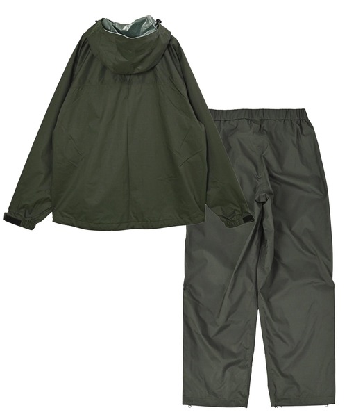 KiU(キウ)の「KiU/キウ RAIN SETUP(レインコート/ポンチョ・レディース・ライトグレー/ブラック/カーキ・LARGE/MEDIUM)」の5枚目の写真