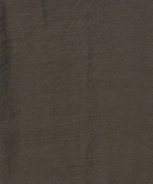 BAYFLOW（ベイフロー）の「[ショートとロングで選べる着丈]シアーワークシャツ（シャツ/ブラウス・レディース・ライトグリーン/チャコール/オレンジ/ラベンダー/イエロー/オフホワイト・SMALL/MEDIUM）」の12枚目の写真