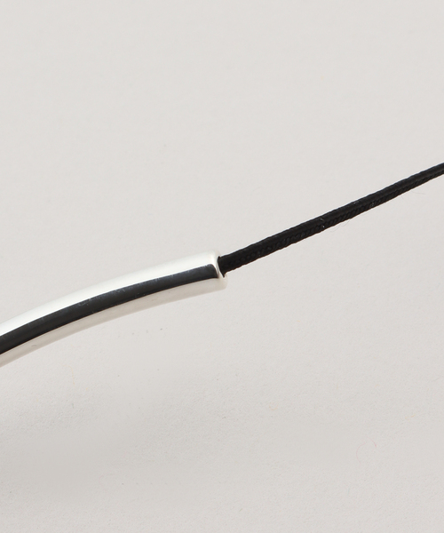 ANNIKA INEZ(アニカイネズ)の「【Annika Inez / アニカ イネズ】 Tube Collar w/string(ネックレス・レディース・シルバー・FREE)」の5枚目の写真