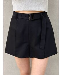 GYDA | ベルト付きハイウエストショートパンツ【SETUP着用可】(その他パンツ)