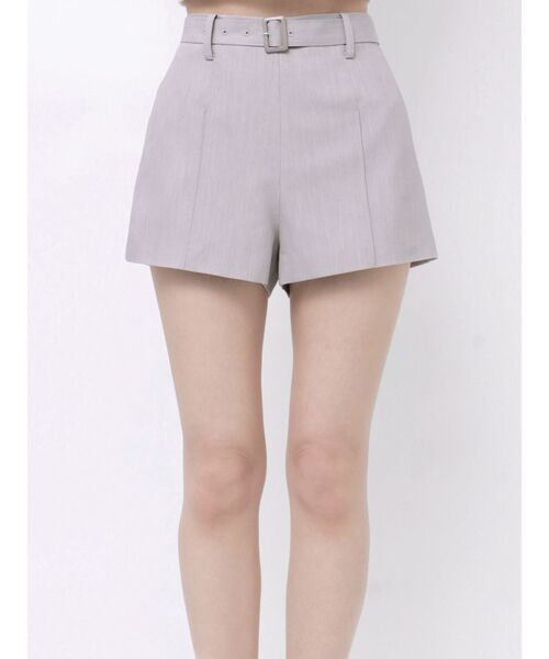 GYDA（ジェイダ）の「ベルト付きハイウエストショートパンツ