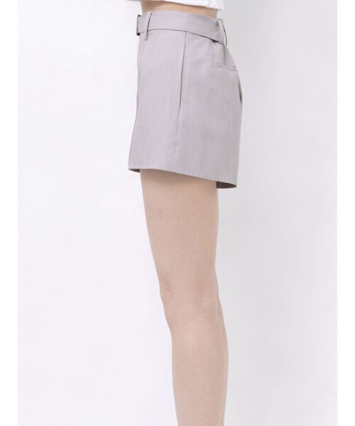 GYDA（ジェイダ）の「ベルト付きハイウエストショートパンツ