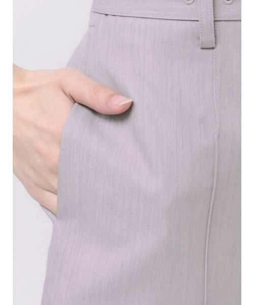 GYDA(ジェイダ)の「ベルト付きハイウエストショートパンツ【SETUP着用可】(その他パンツ・レディース・ベージュ/ブラック/グレー・FREE)」の12枚目の写真